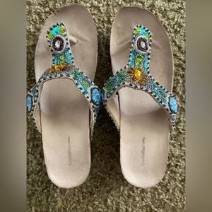 Croft and Barrows Cork Wedge Sandal